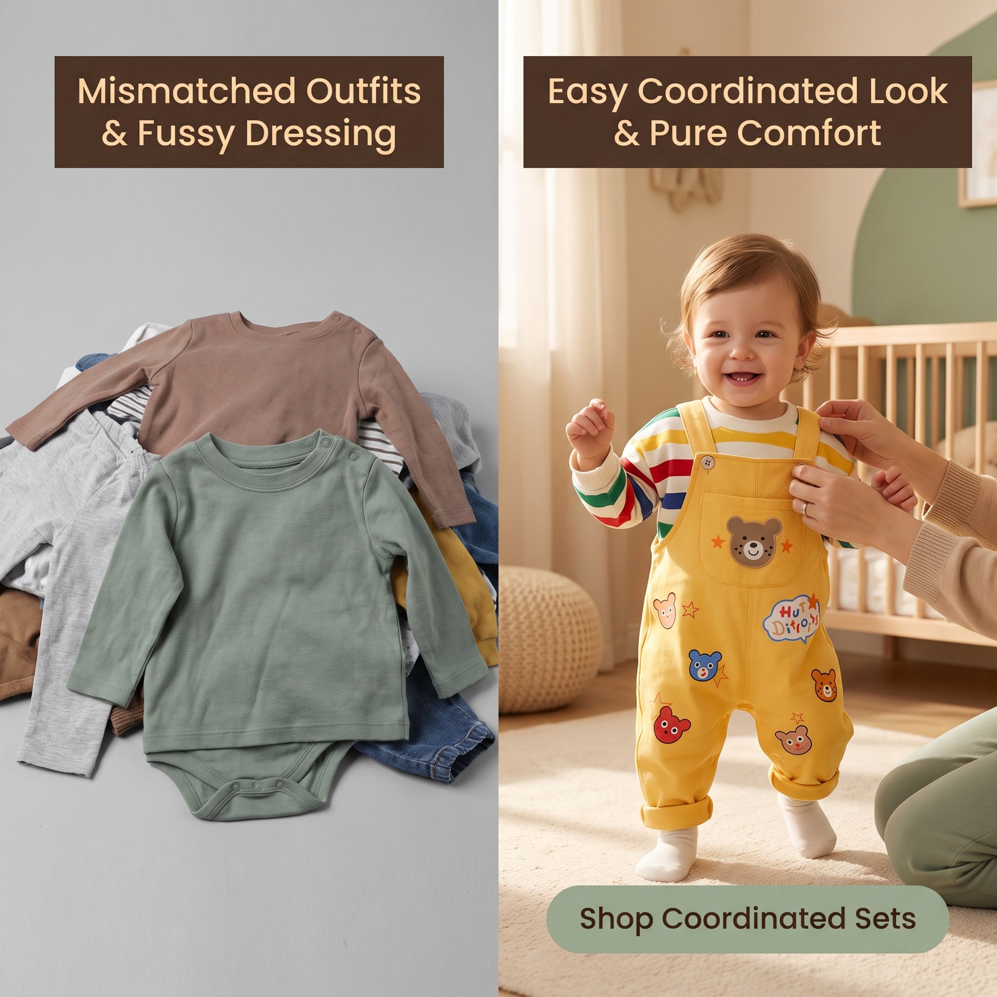 Boys' Top Overalls Suit