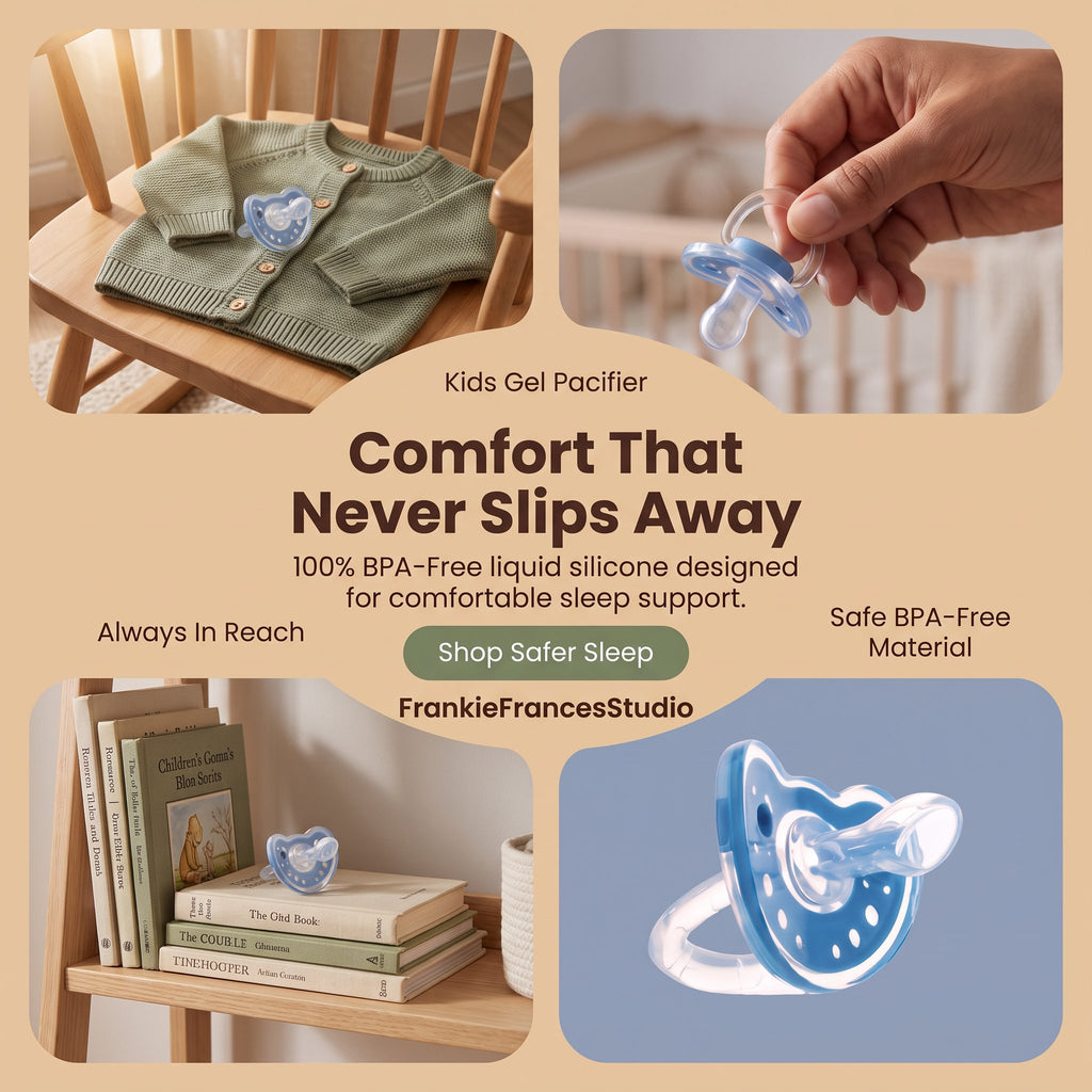 Baby Products Full Silica Gel Pacifier Two-color Liquid Silicone Sleep Comfort Baby Pacifier Baby