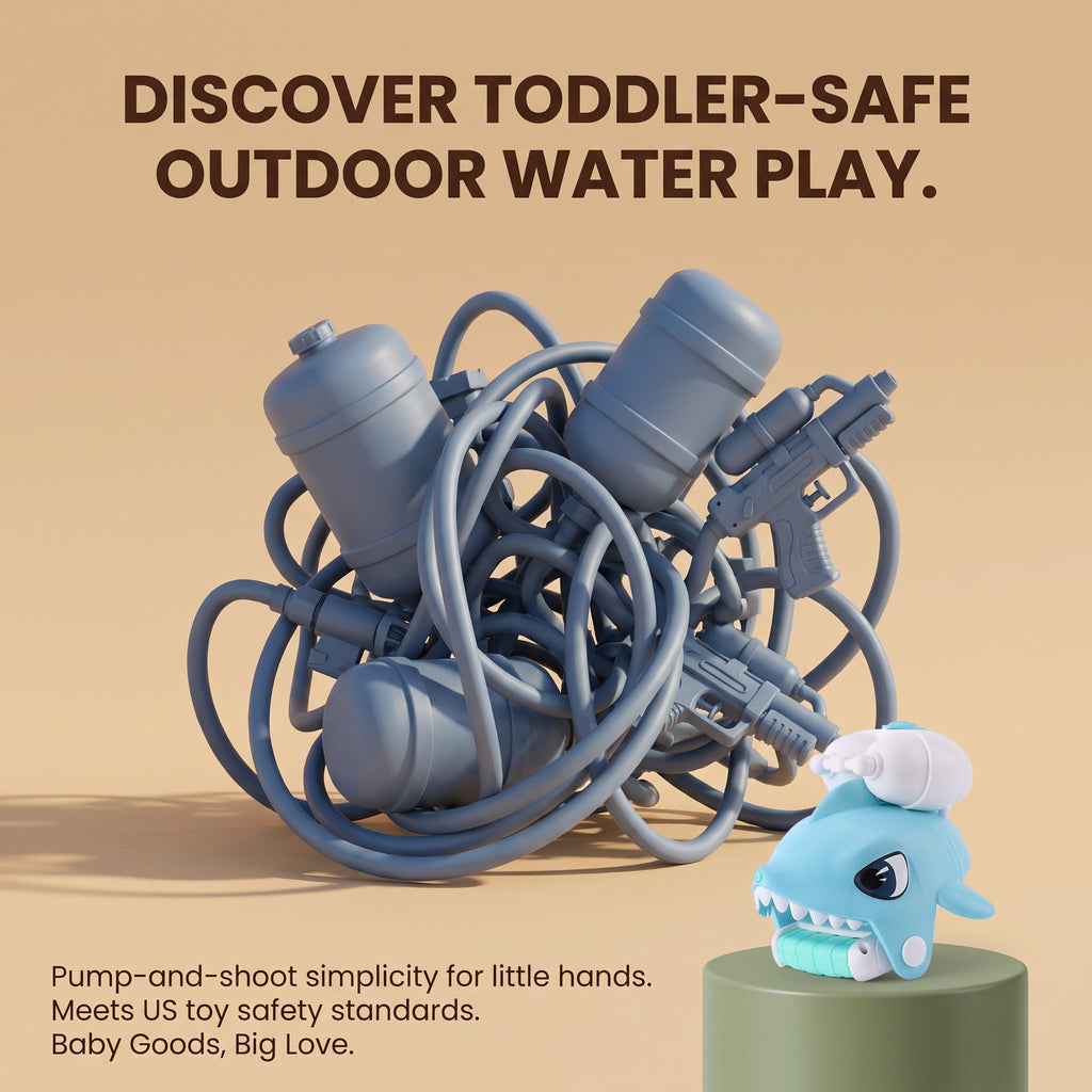 Press On Wrist Water Gun Outdoor Beach Handheld Water Gun Children's Water Play Toy Multiplayer Interaction